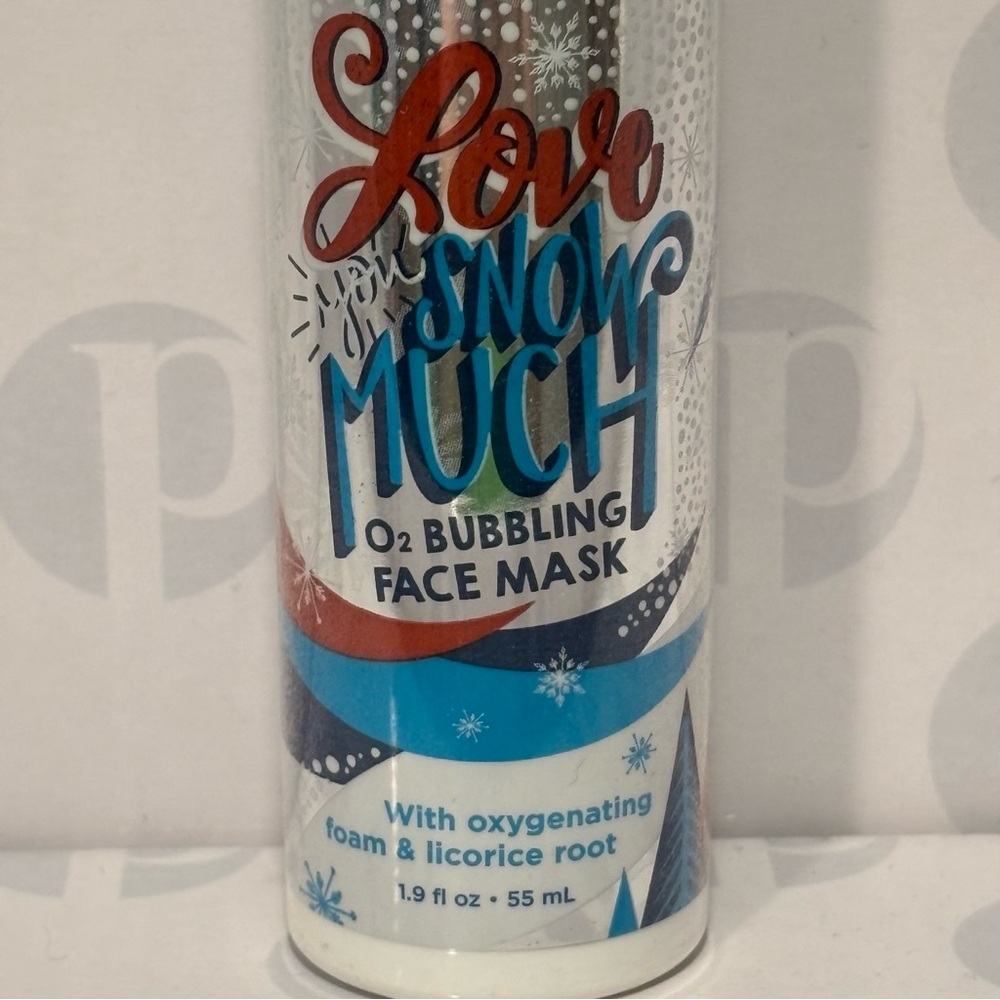 Perfectly Posh Love You Snow Much O2 Bubbling Face Mask